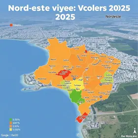 cidades violentas no Nordeste