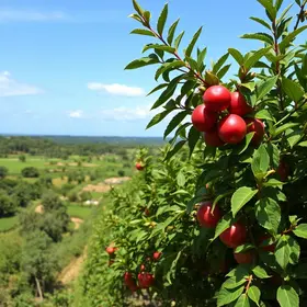 municípios que mais produzem acerola no Brasil